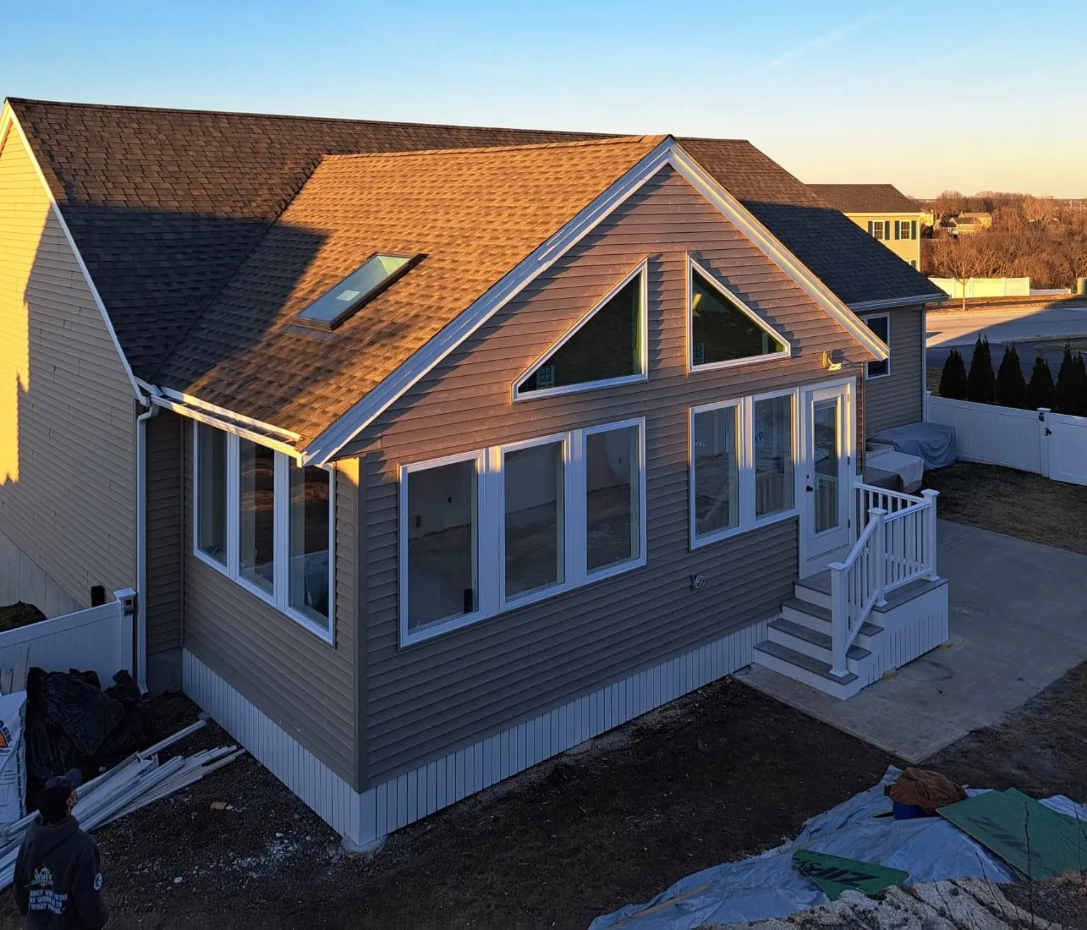 Finished home addition, seamlessly integrated by Wolf Carpenters