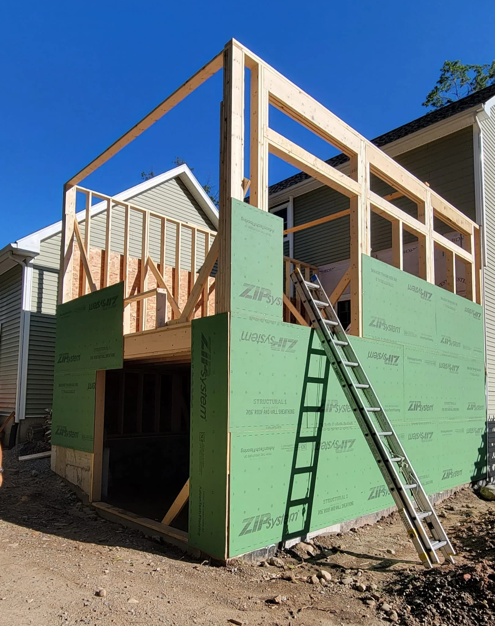 Finished home addition by Wolf Carpenters in Peabody, MA & North Shore