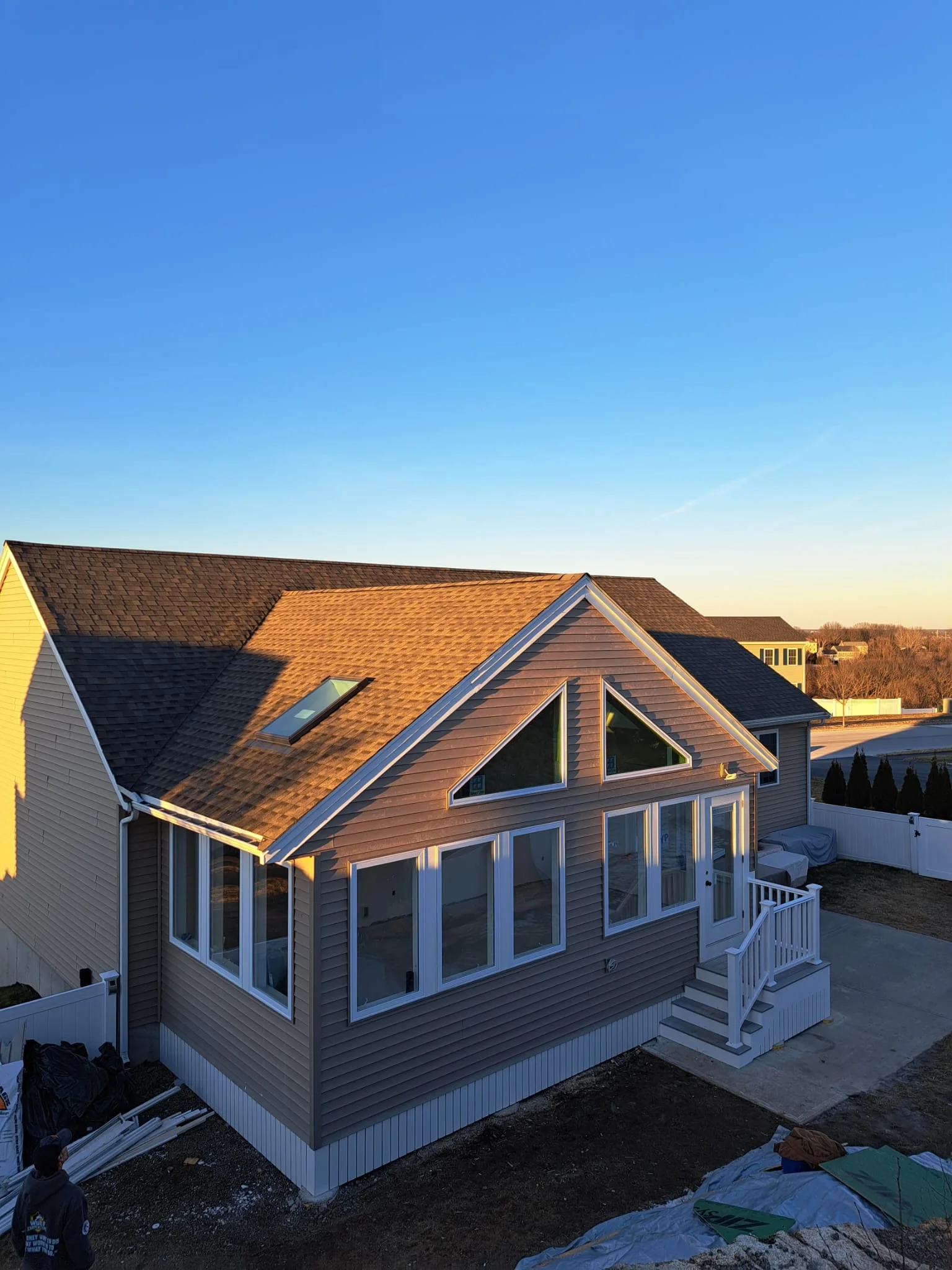 Room addition project by Wolf Carpenters in Peabody MA