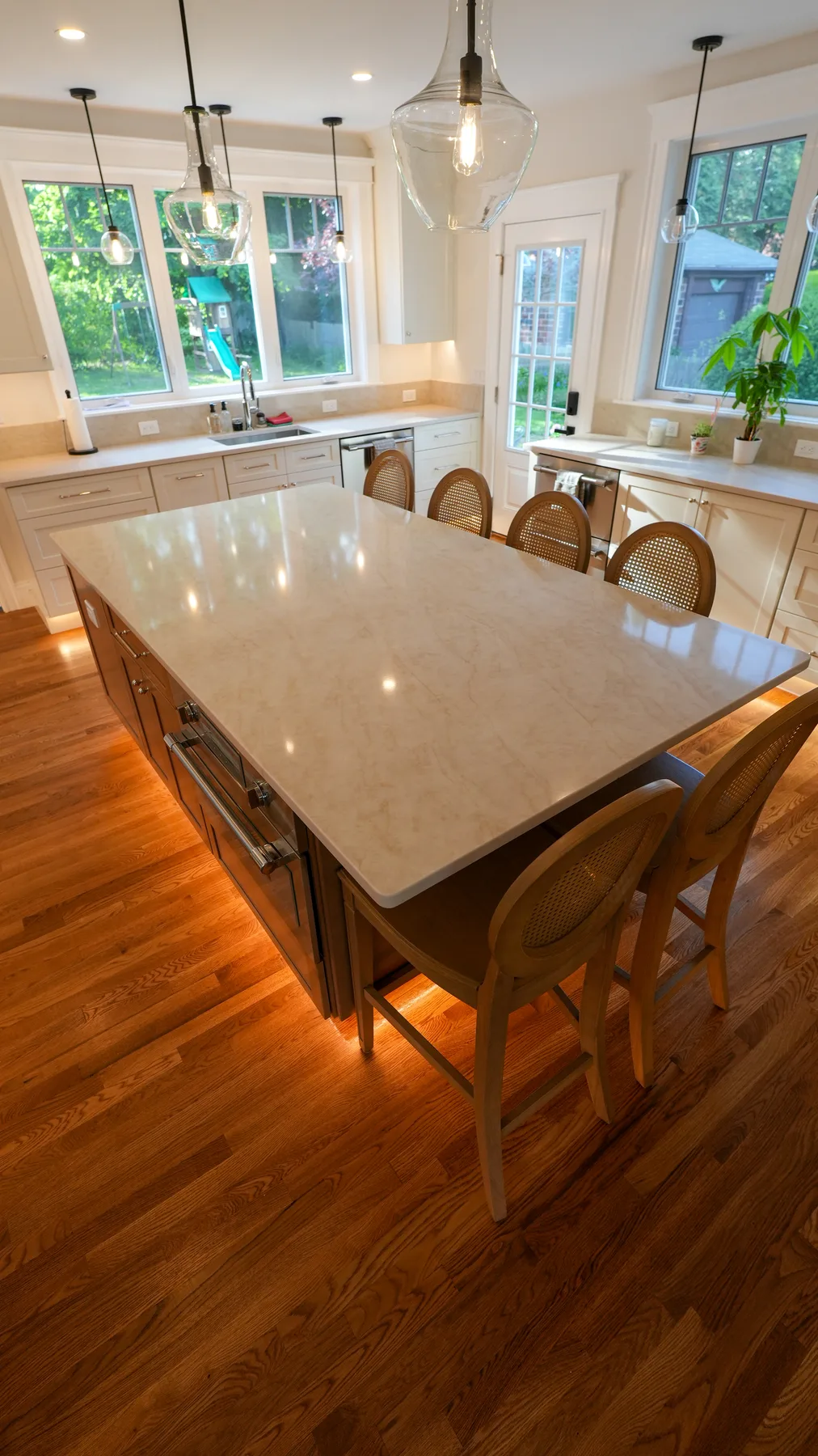 Custom kitchen remodeling project in Peabody, MA & North Shore by Wolf Carpenters