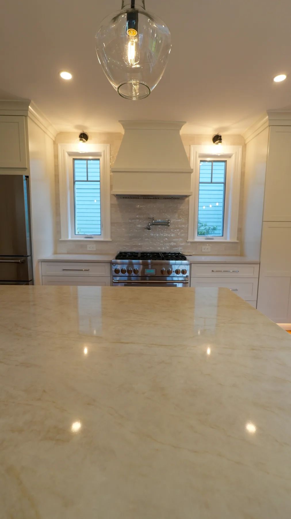 Custom kitchen remodeling project in Peabody, MA & North Shore by Wolf Carpenters