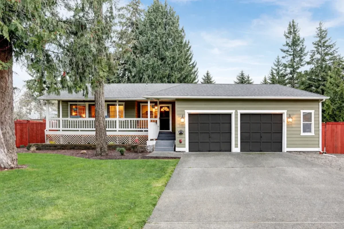 North Shore home with attached two-car garage addition by Wolf Carpenters