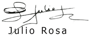 Julio's signature