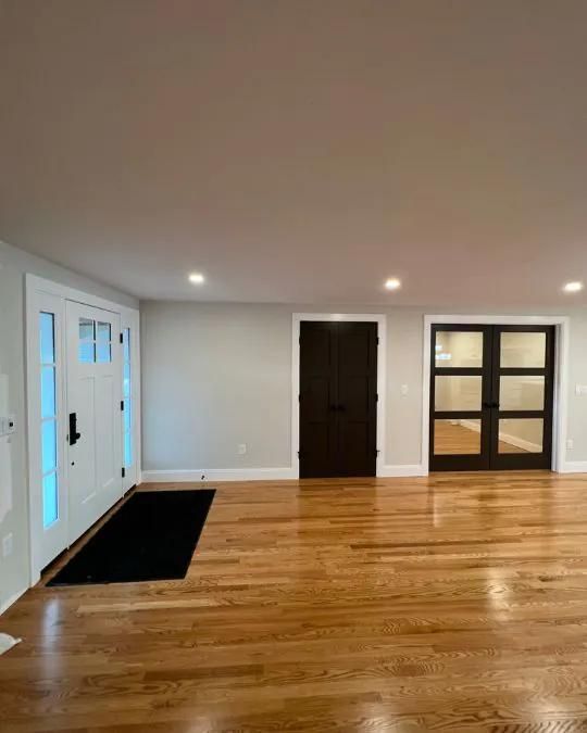 Interior painting prep by Wolf Carpenters